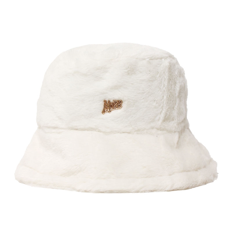 OG FUR BUCKET HAT -WHITE-