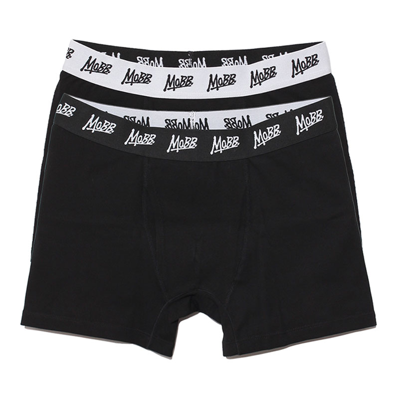 OG BOXER SHORTS -BLACK / WHITE-