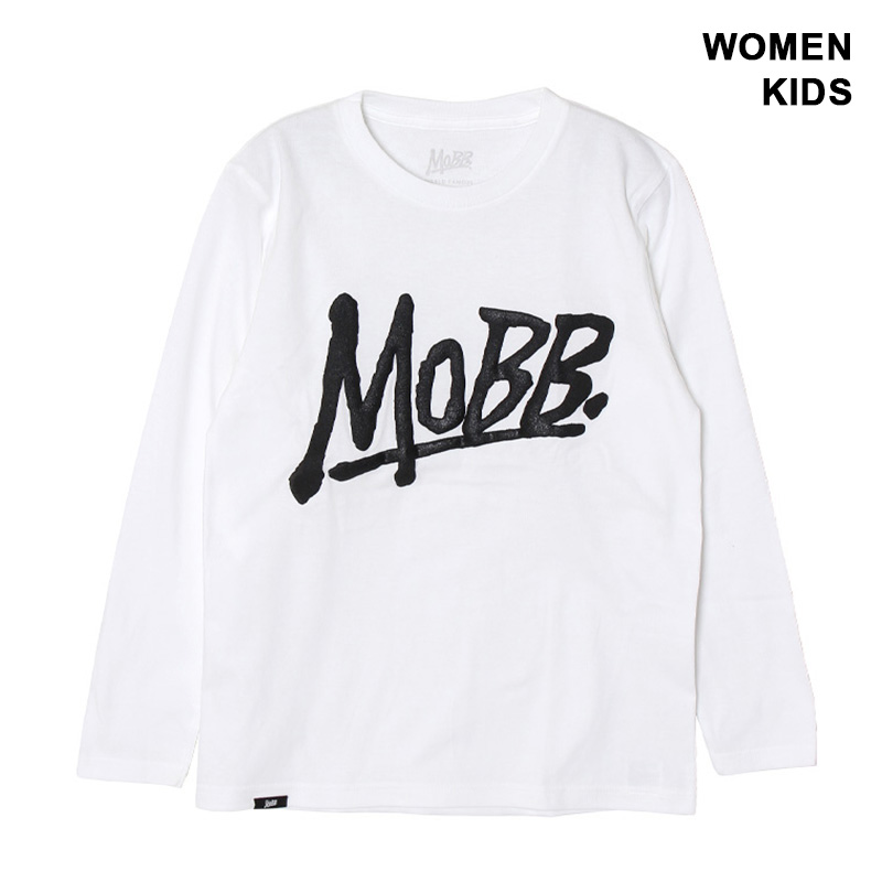 (P)OG L/S T-SHIRT -WHITE- (WOMEN/KIDS)