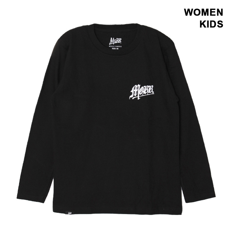 OLD OG L/S T-SHIRT -BLACK- (WOMEN/KIDS)