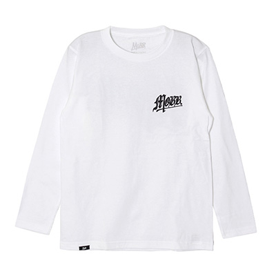 OLD OG L/S T-SHIRT -WHITE- (WOMEN/KIDS)