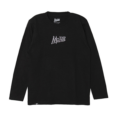 OG RHINESTONE L/S T-SHIRT -BLACK- (WOMEN/KIDS)