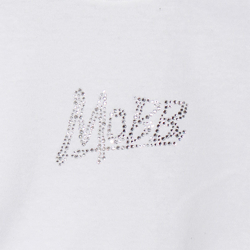 OG RHINESTONE L/S T-SHIRT -WHITE- (WOMEN/KIDS)