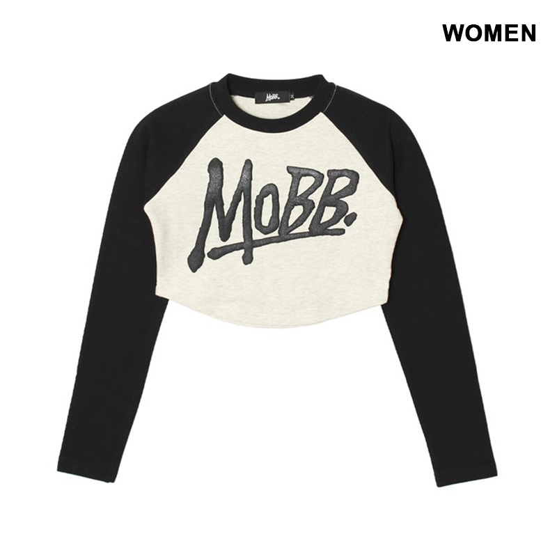 OG RAGLAN L/S SHIRT -BLACK- (WOMEN)