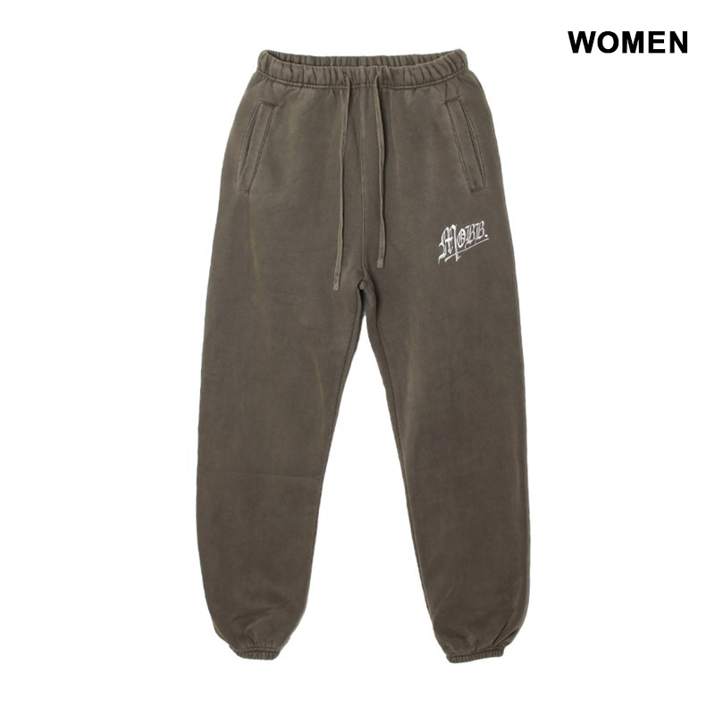 OLD OG PIGMENT SWEAT PANTS -BROWN- (WOMEN)