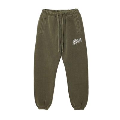 OLD OG PIGMENT SWEAT PANTS -OLIVE- (WOMEN)