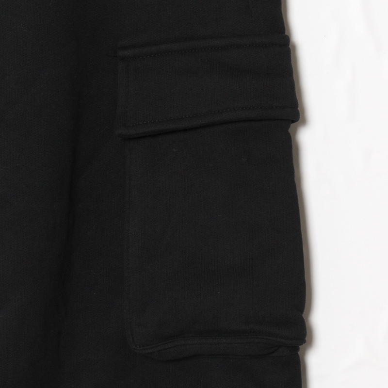 OG CARGO SWEAT PANTS -BLACK- (WOMEN)