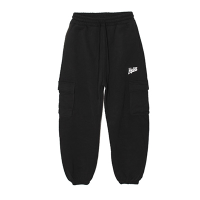 OG CARGO SWEAT PANTS -BLACK- (WOMEN)