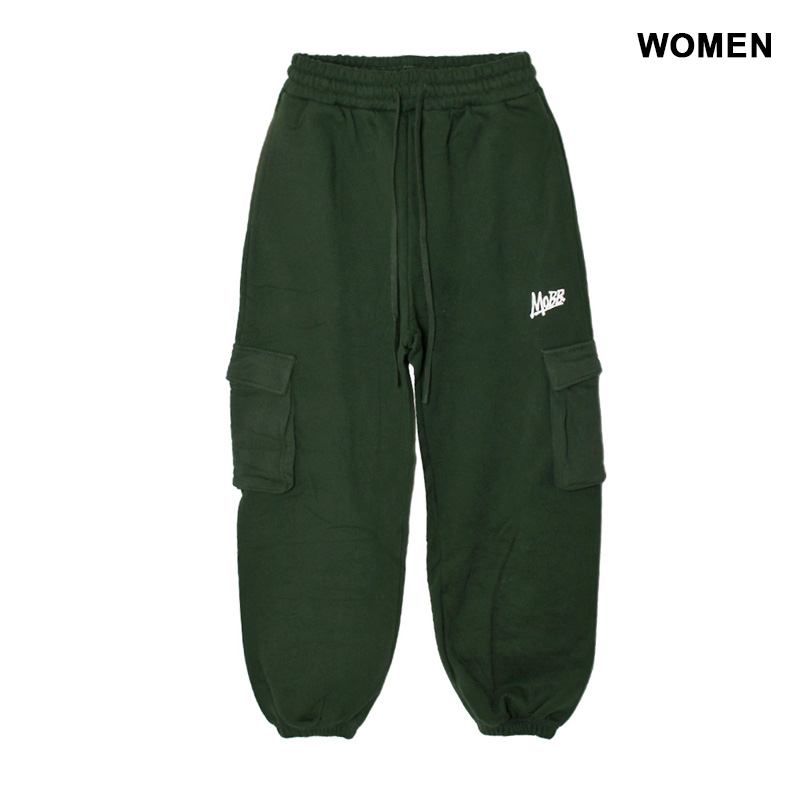 OG CARGO SWEAT PANTS -GREEN- (WOMEN)