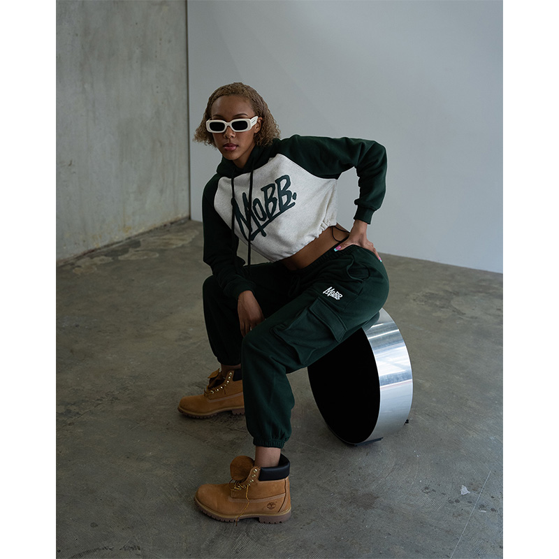 OG CARGO SWEAT PANTS -GREEN- (WOMEN)