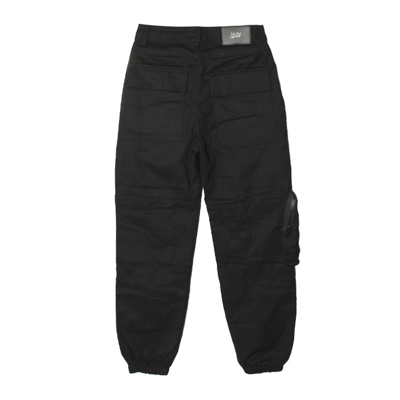 MULTI POCKET JOGGER PANTS -BLACK- (WOMEN)