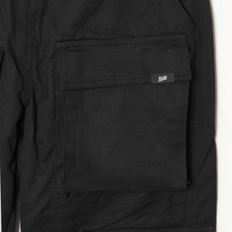 MULTI POCKET JOGGER PANTS -BLACK- (WOMEN)