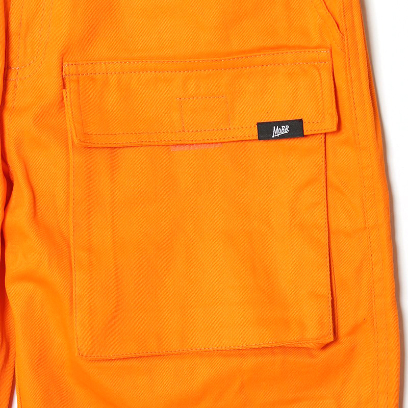 MULTI POCKET JOGGER PANTS -ORANGE- (WOMEN)