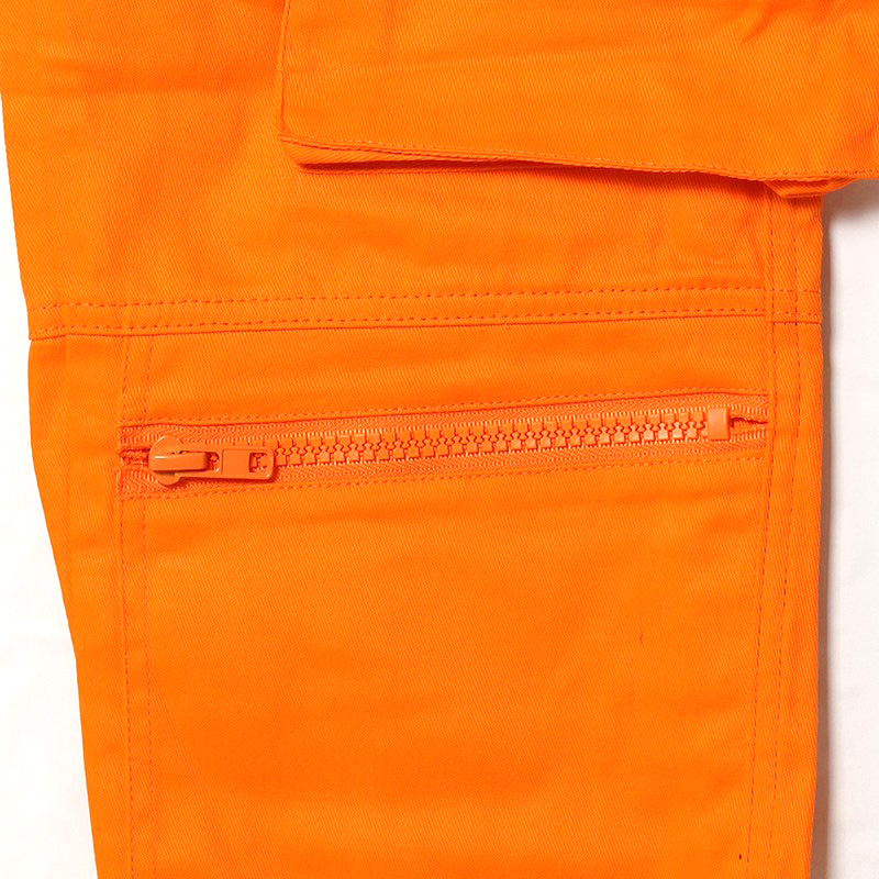 MULTI POCKET JOGGER PANTS -ORANGE- (WOMEN)