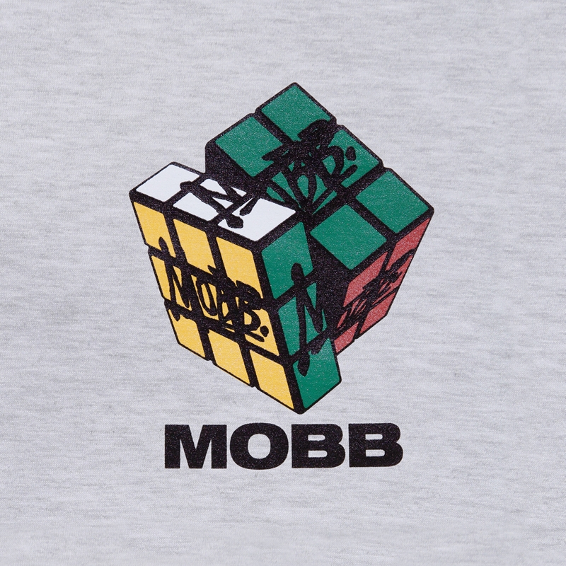 CUBE T-SHIRT -ASH GREY-