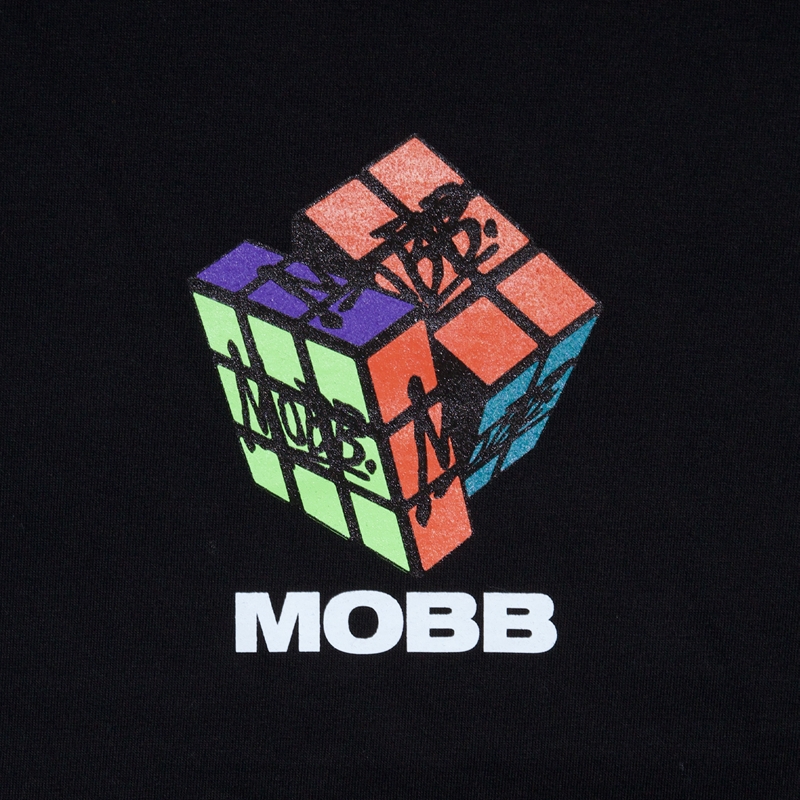 CUBE T-SHIRT -BLACK-