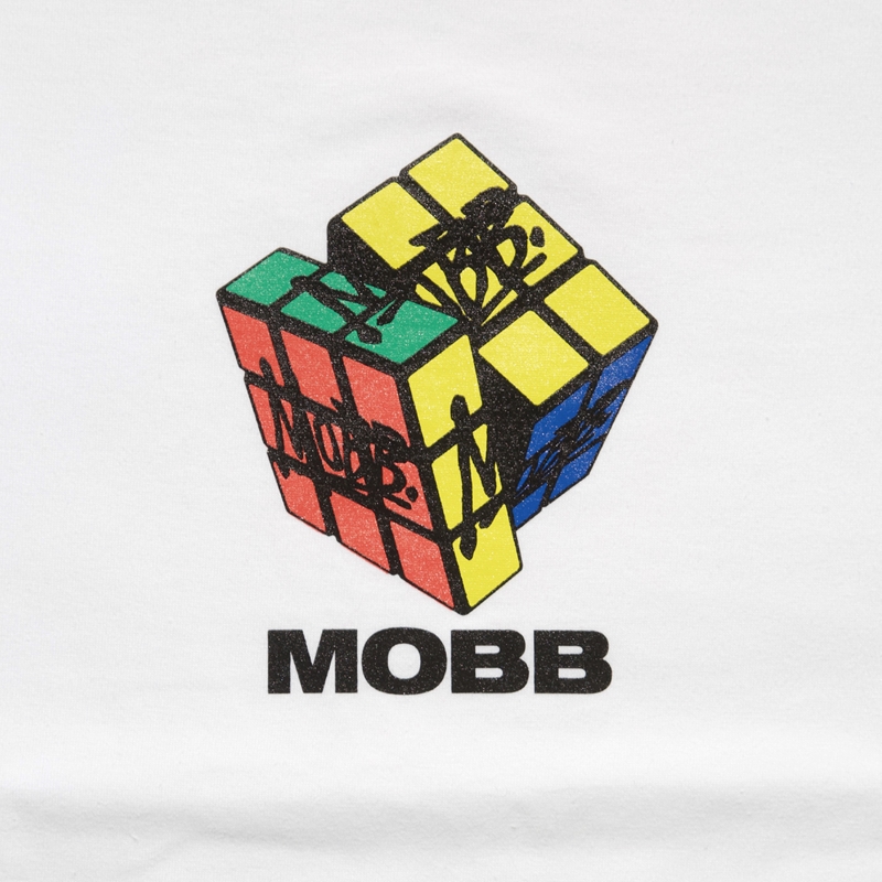 CUBE T-SHIRT -WHITE-