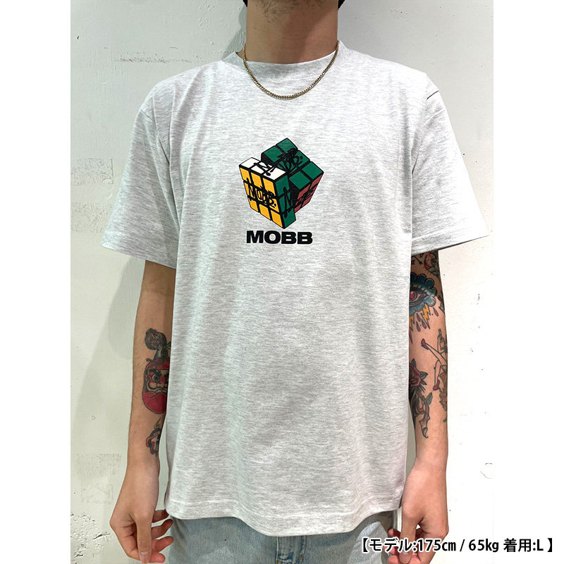 CUBE T-SHIRT -WHITE-