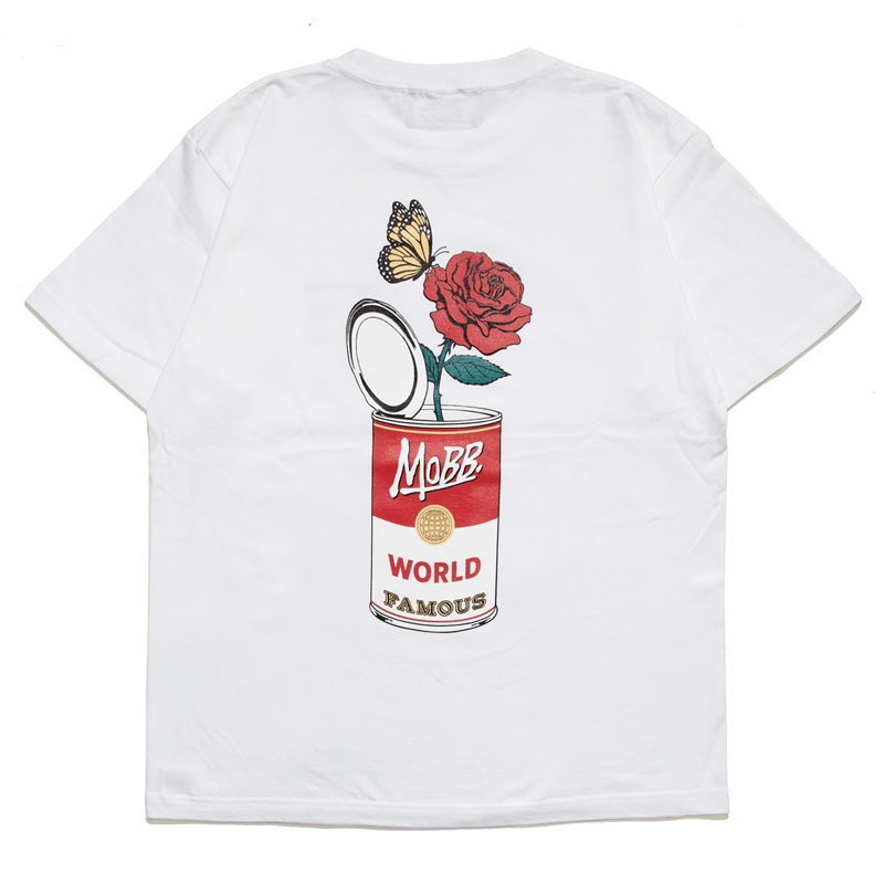 SOUP CAN T-SHIRT -WHITE-