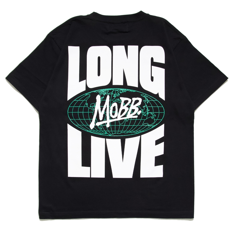 LONG LIVE MOBB T-SHIRT -BLACK-