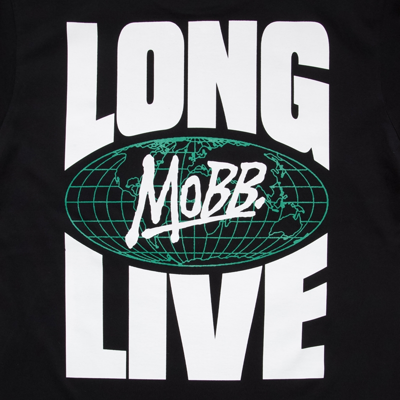 LONG LIVE MOBB T-SHIRT -BLACK-