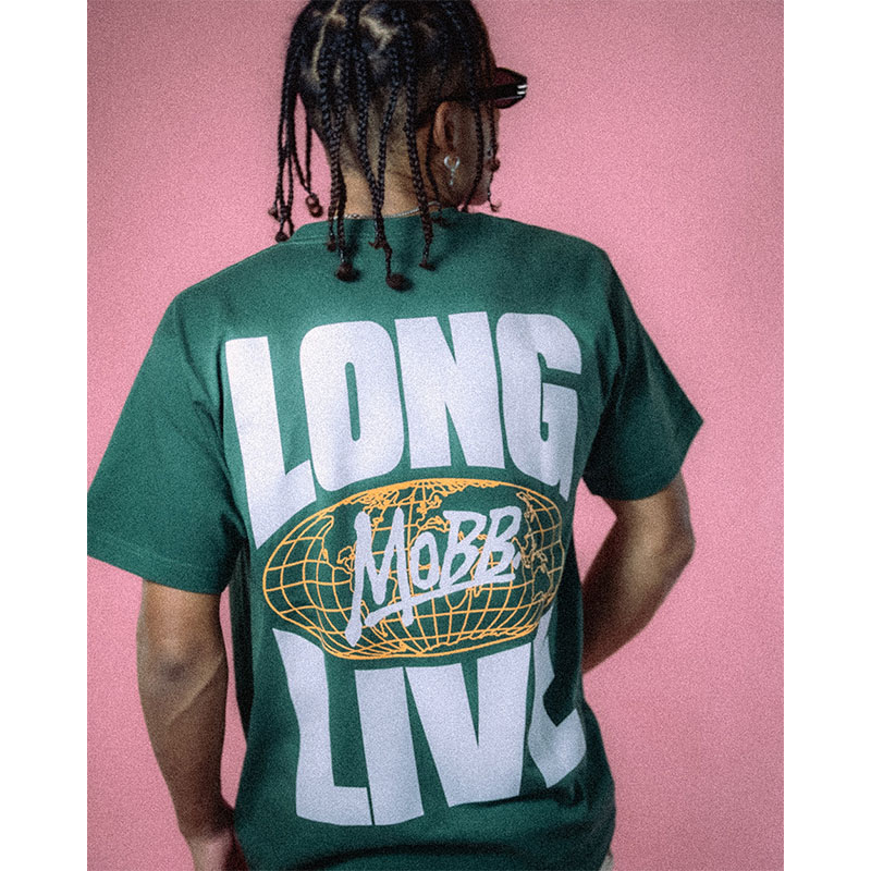 LONG LIVE MOBB T-SHIRT -BLACK-