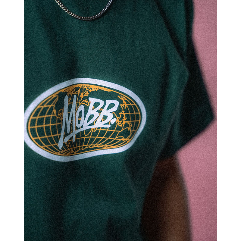 LONG LIVE MOBB T-SHIRT -IVY GREEN-