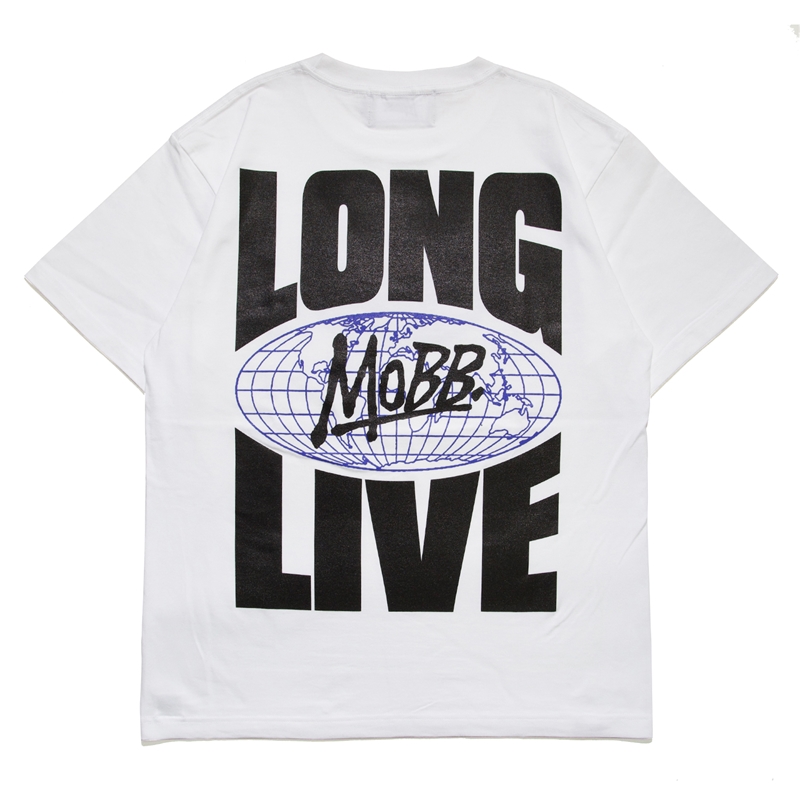 LONG LIVE MOBB T-SHIRT -WHITE-