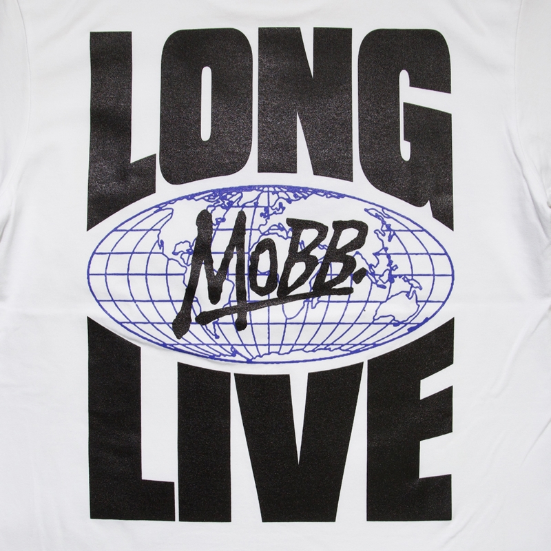 LONG LIVE MOBB T-SHIRT -WHITE-