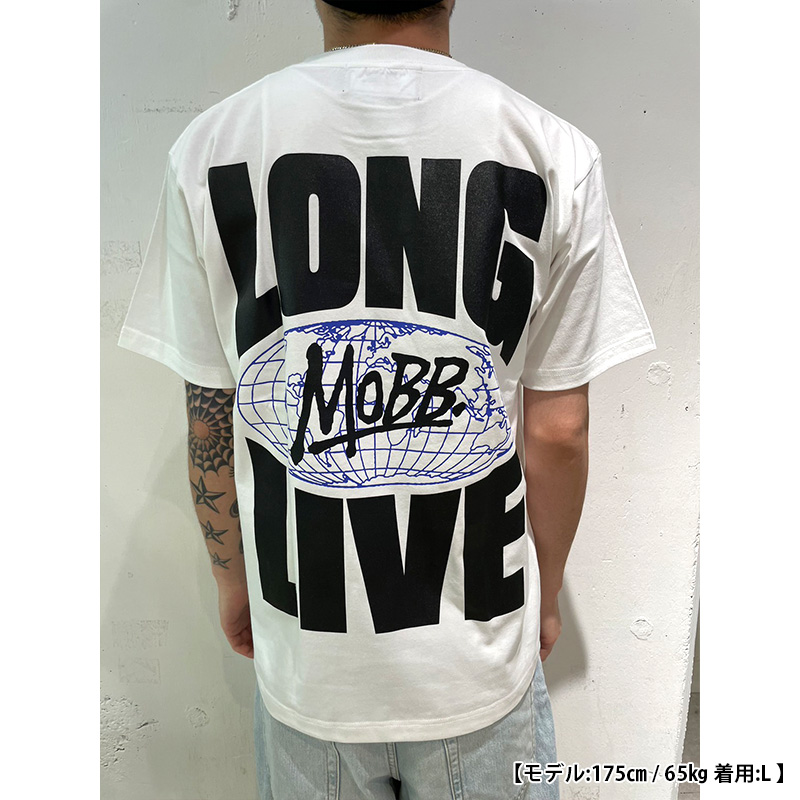 LONG LIVE MOBB T-SHIRT -WHITE-