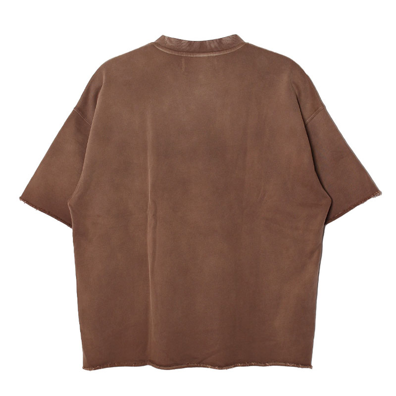 OLD OG PIGMENT S/S SWEAT -BEIGE-