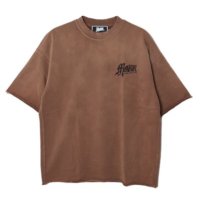 OLD OG PIGMENT S/S SWEAT -BEIGE-