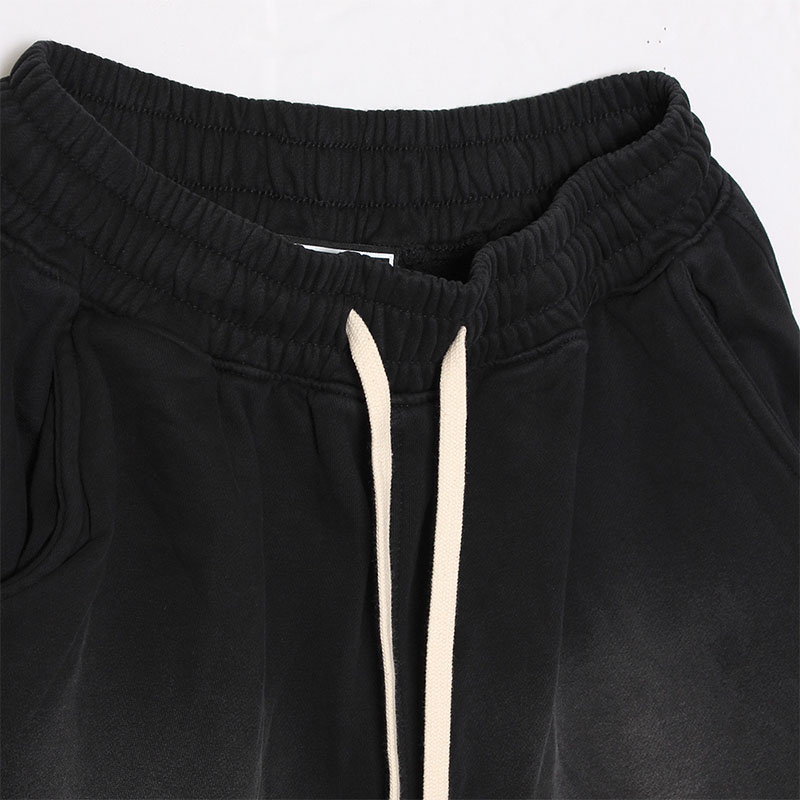 OLD OG PIGMENT SWEAT SHORTS -BLACK-