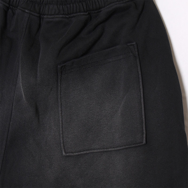 OLD OG PIGMENT SWEAT SHORTS -BLACK-