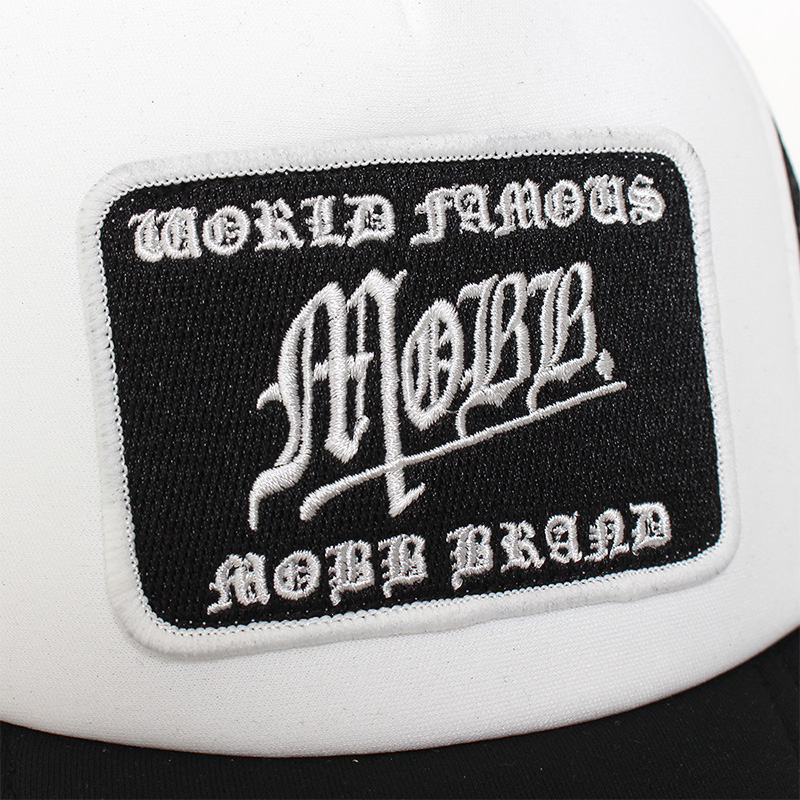 OLD OG WAPPEN CAP -BLACK×WHITE-