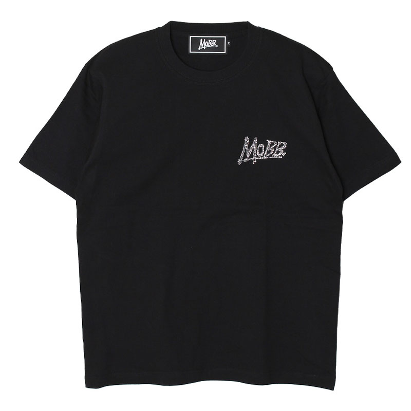 OG RHINESTONE T-SHIRT -BLACK-