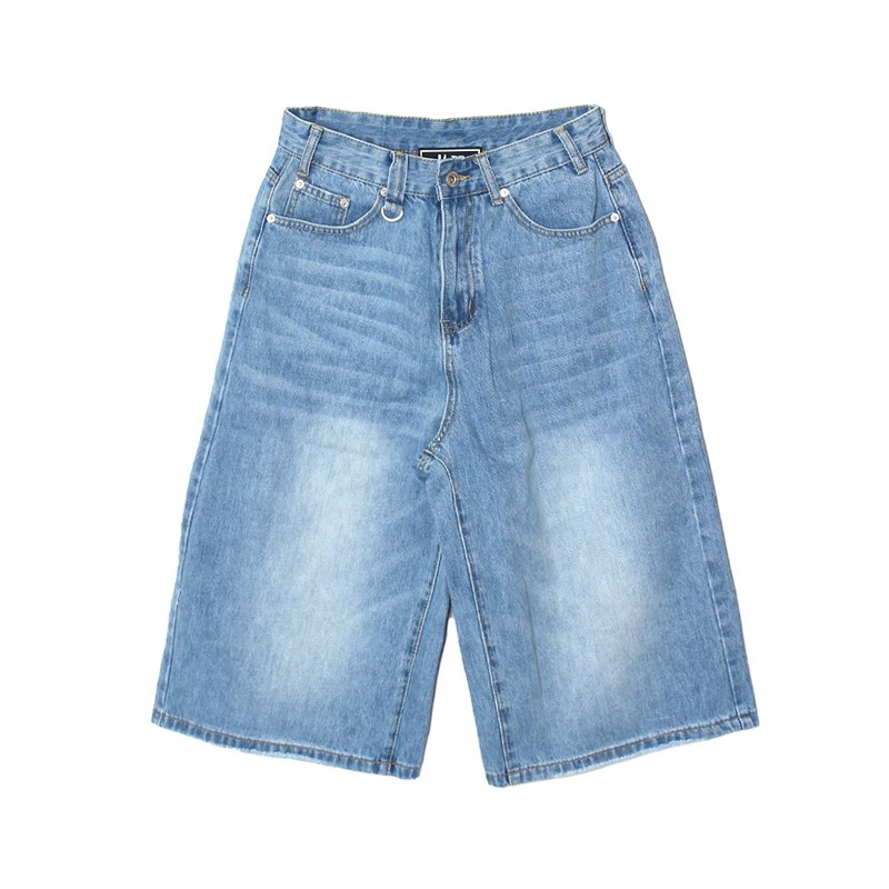 BIG DENIM SHORTS -INDIGO-