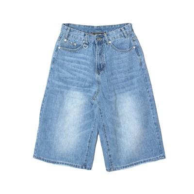 BIG DENIM SHORTS -INDIGO-