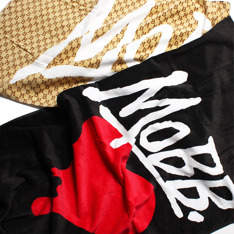 MOBB BEACH TOWEL -BEIGE-