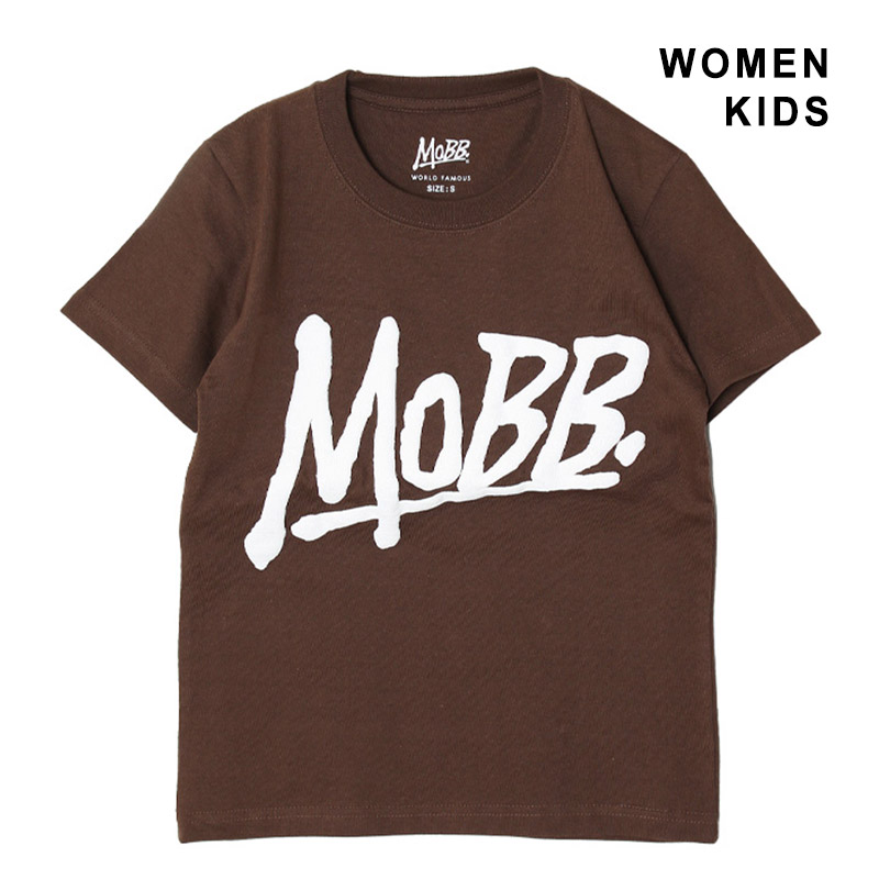 (P)OG T-SHIRT -BROWN- (WOMEN/KIDS)