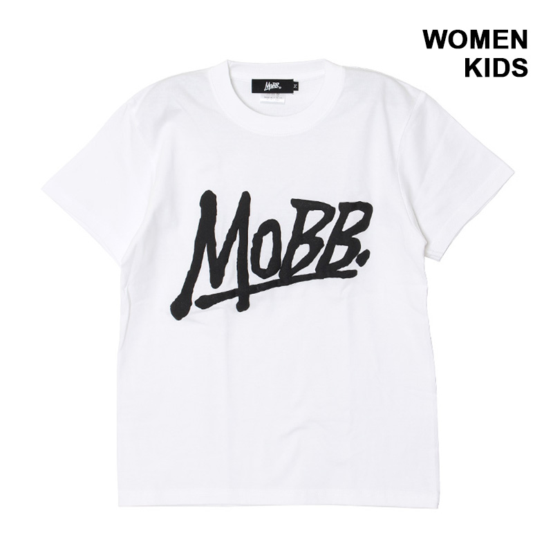 (P)OG T-SHIRT -WHITE×BLACK- (WOMEN/KIDS)