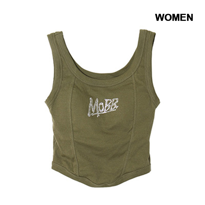 OG STONE CUP IN TANK TOP -OLIVE-(WOMEN)