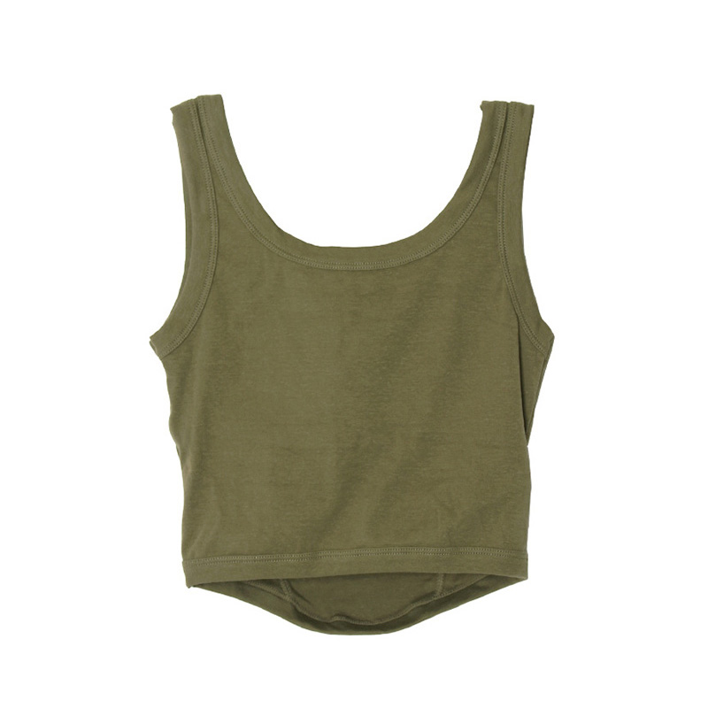 OG STONE CUP IN TANK TOP -OLIVE-(WOMEN)