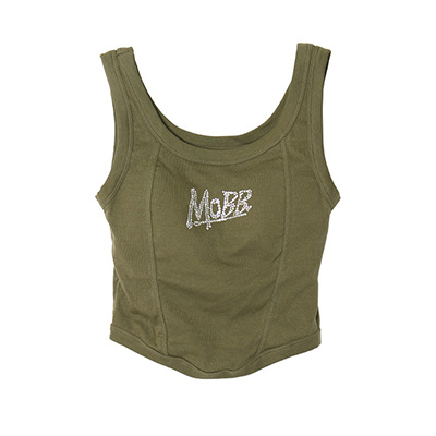 OG STONE CUP IN TANK TOP -OLIVE-(WOMEN)