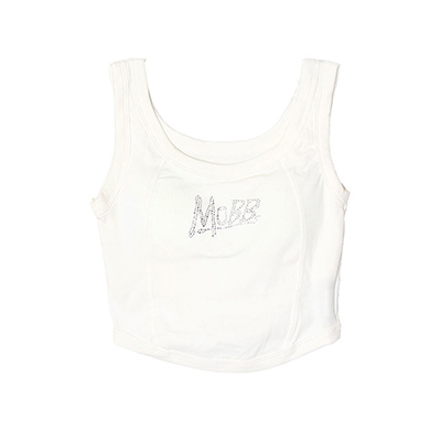 OG STONE CUP IN TANK TOP -WHITE-(WOMEN)