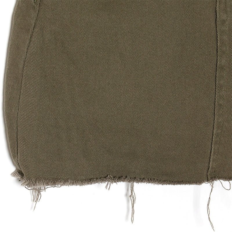 OLD OG DENIM SKORTS -OLIVE-