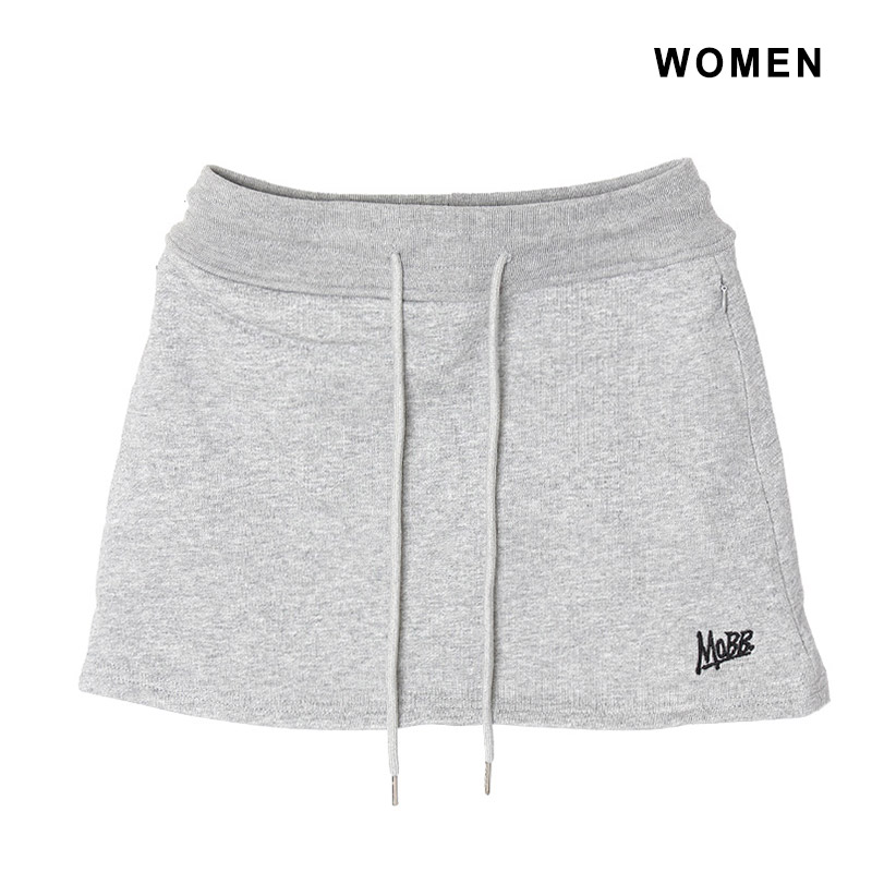 OG SWEAT SKORTS -GREY- (WOMEN)