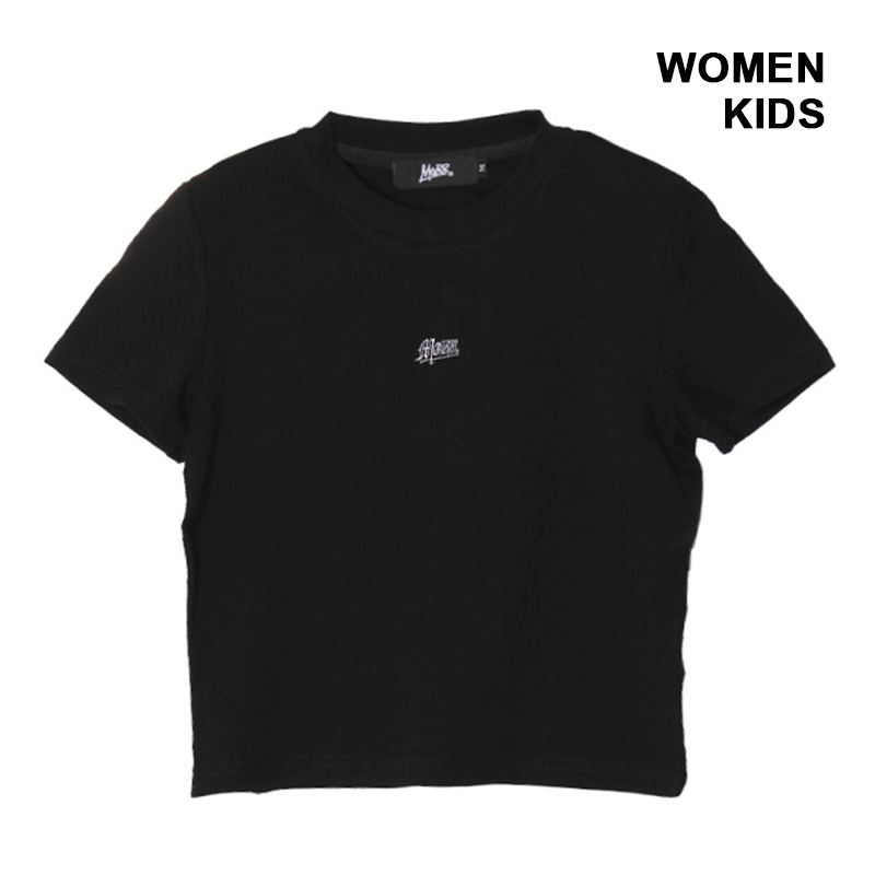 OLD OG CROPPED T-SHIRT -BLACK- (WOMEN)