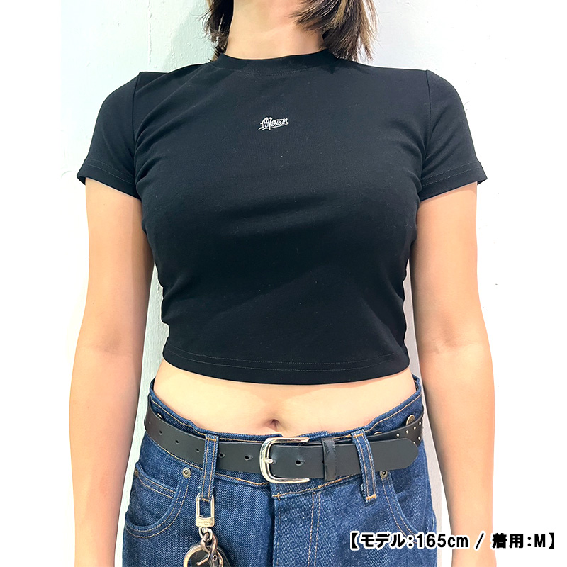 OLD OG CROPPED T-SHIRT -BLACK- (WOMEN)