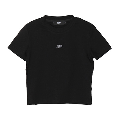 OLD OG CROPPED T-SHIRT -BLACK- (WOMEN)